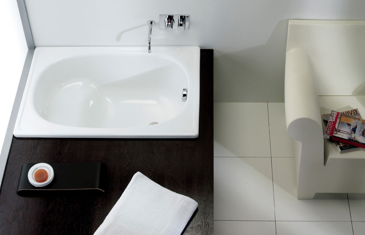 картинка Стальная ванна BLB Europa сидячая 120x70 см от магазина Одежда+